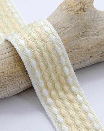 Sangle Fantaisie Losanges Multicolores Mercerine