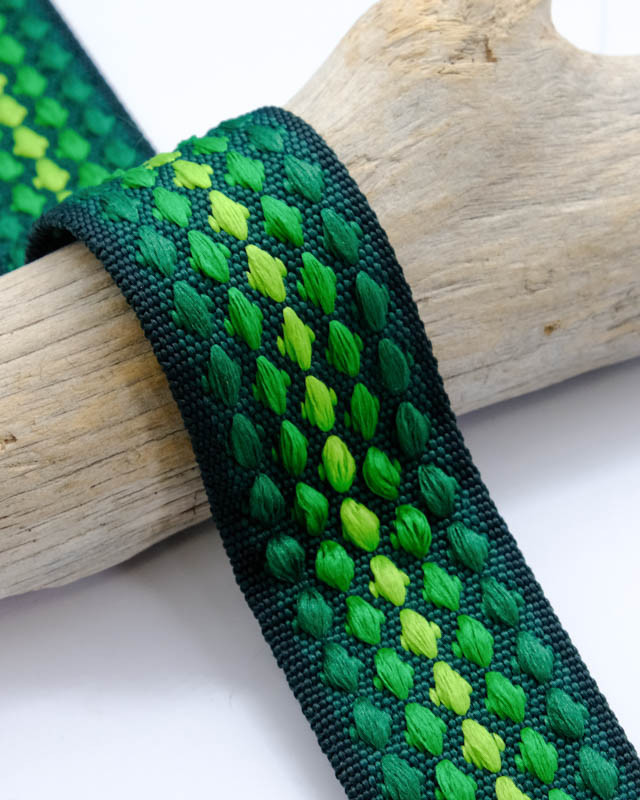 Sangle Fantaisie Losanges Multicolores Mercerine