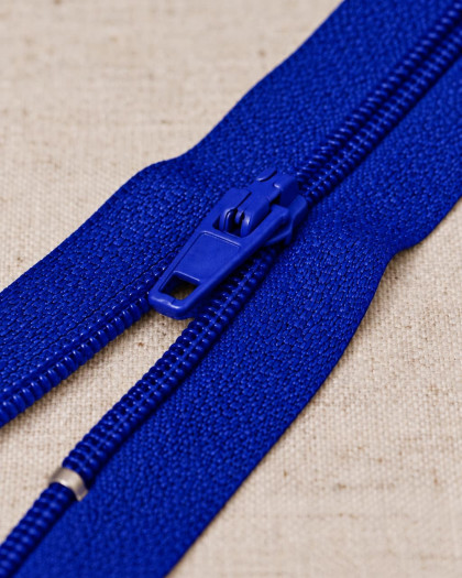 Fermeture Bleu prodond - non séparable - Mercerine