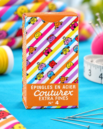 Epingles Extra fines N°4 Boite Orange - Bohin - Mercerine