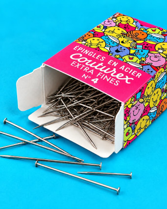 Epingles Extra fines N°4 Boite Rose - Bohin| Mercerine