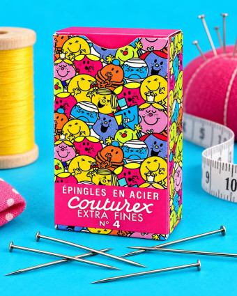 Epingles Extra fines N°4 Boite Rose - Bohin - Mercerine