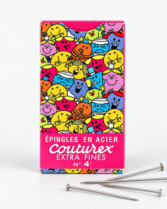 Epingles Extra fines N°4 Boite Rose - Bohin| Mercerine