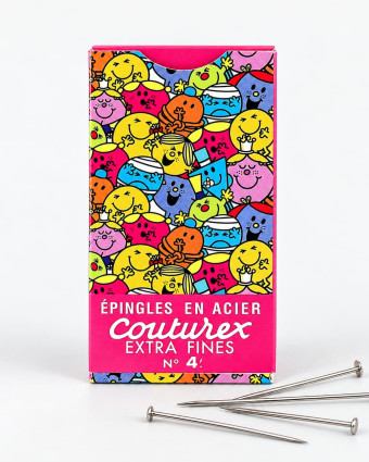 Epingles Extra fines N°4 Boite Rose - Bohin| Mercerine