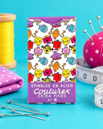 Epingles Extra fines N°4 Boite Violette - Bohin| Mercerine