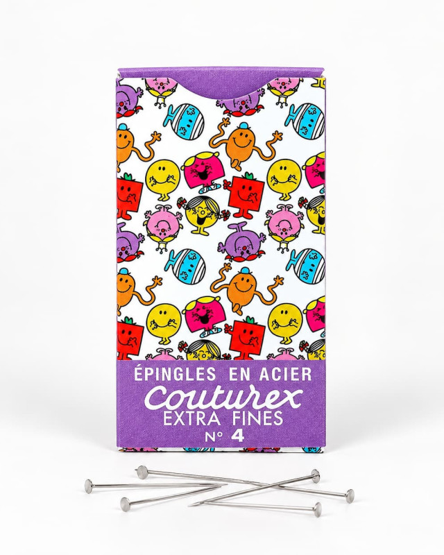 Epingles Extra fines N°4 Boite Violette - Bohin| Mercerine