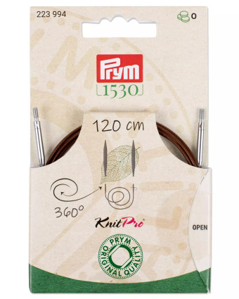 Knit pro Natural Prym cordon 120 cm - Mercerine
