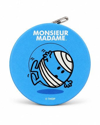Mètre Enrouleur Bleu Monsieur Madame - Bohin | Mercerine
