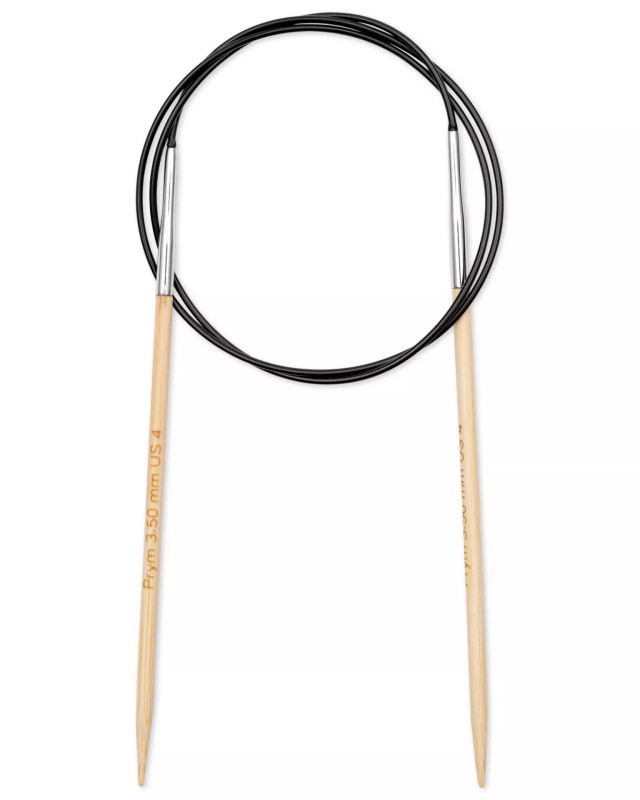 Aiguilles circulaires - japonaises - bambou - Taille 3.5 mm - Prym - Mercerie - Mercerine