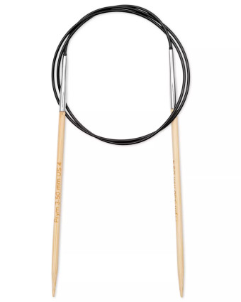 Aiguilles circulaires - japonaises - bambou - Taille 3.5 mm - Prym - Mercerie - Mercerine