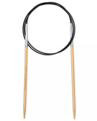 Aiguilles japonaises circulaires - bambou - Taille 4.0 mm - Prym - Mercerie - Mercerine