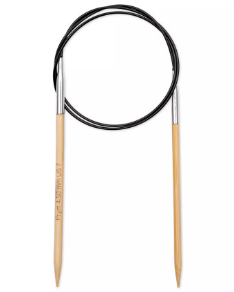 Aiguilles japonaises circulaires - bambou - Taille 4.5 mm - Prym - Mercerie - Mercerine