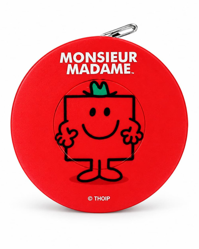 Mètre Enrouleur Rouge Monsieur Madame – Bohin| Mercerine