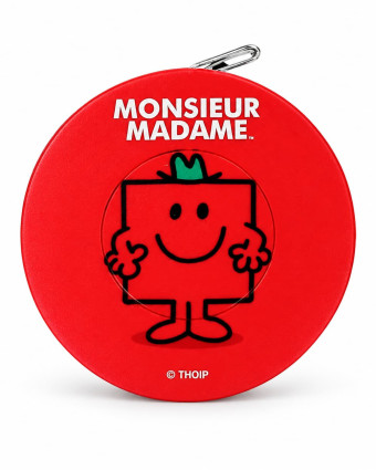 Mètre Enrouleur Rouge Monsieur Madame – Bohin| Mercerine