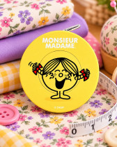 Mètre Enrouleur Jaune Monsieur Madame - Bohin