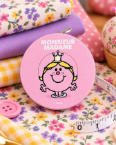 Mètre Enrouleur Rose Monsieur Madame - Bohin