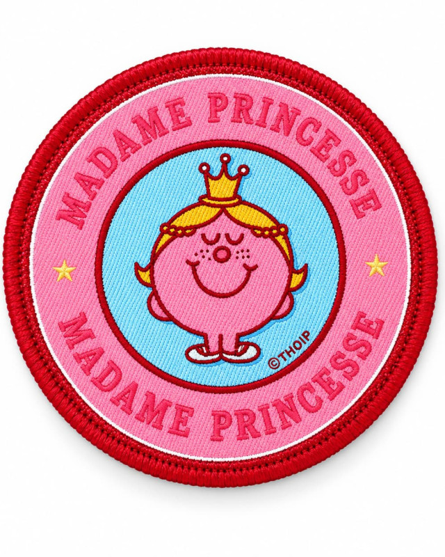 Ecusson brodé Princesse - Monsieur Madame - Bohin Mercerine