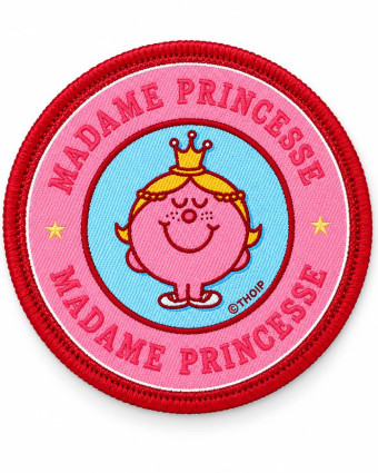 Ecusson brodé Princesse - Monsieur Madame - Bohin Mercerine
