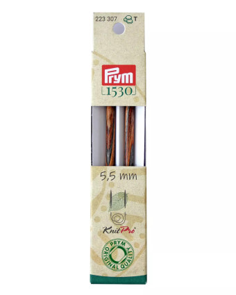 Pointes d’aiguilles à tricoter Prym – Longues 11,6 cm – 5,5 mm - Mercerine