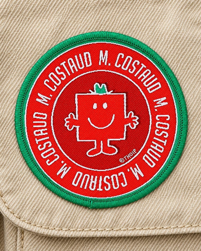 Écusson brodé M Costaud - Monsieur Madame - Bohin - Mercerine