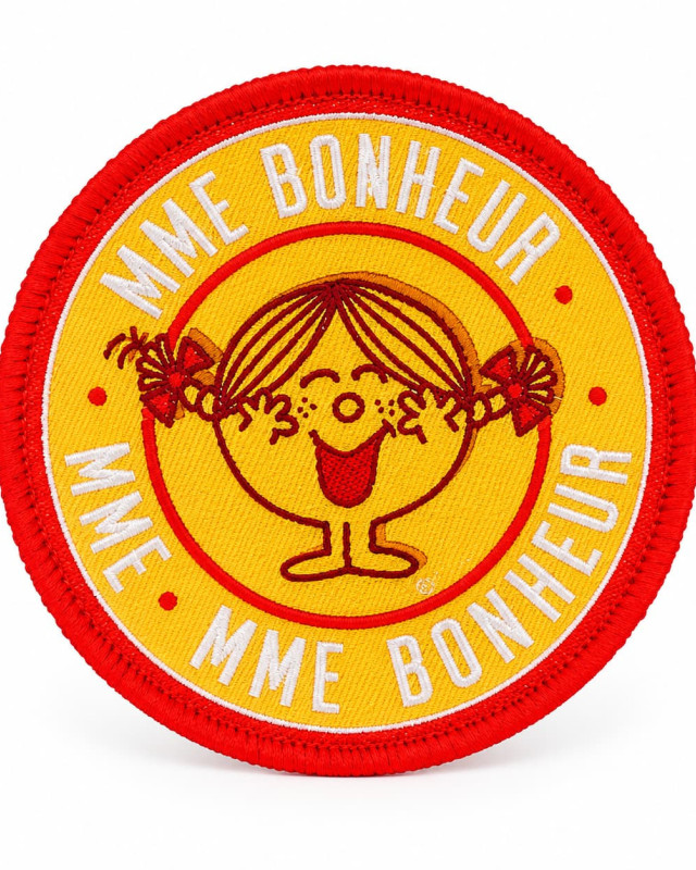 Écusson brodé Mme Bonheur - Monsieur Madame - Bohin - Mercerine