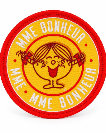 Écusson brodé Mme Bonheur - Monsieur Madame - Bohin - Mercerine