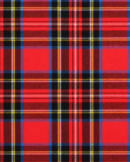 Tissu Tartan Flanelle rouge multicolore - Mercerine