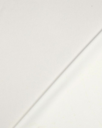 Tissu Satin Microfibre Uni Blanc - Mercerine
