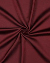 Tissu Satin Microfibre Uni Bordeaux