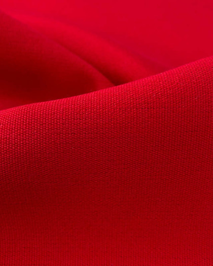 Tissu Extérieur Large Rouge Teflon Palerma Rouge  - Mercerine