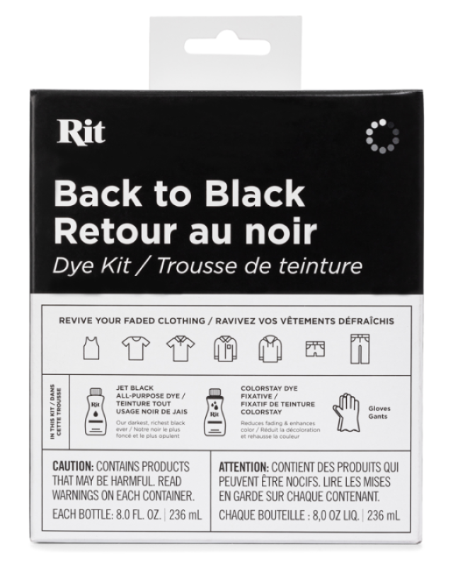 Kit Teinture Noire Back to Black | Mercerine