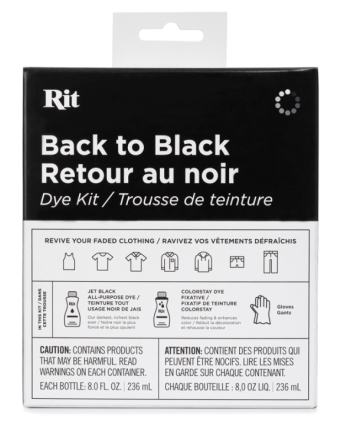 Kit Teinture Noire Back to Black | Mercerine