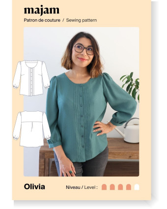 Patron Chemisier Olivia - Majam - Mercerine