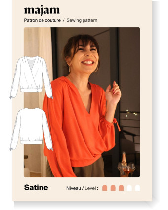 Patron Chemisier Chloé - Majam - Mercerine