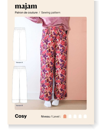 Patron Pantalon Cosy - Majam - Mercerine