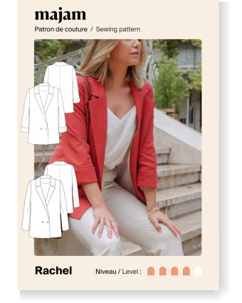 Patron Veste Rachel - Majam - Mercerine