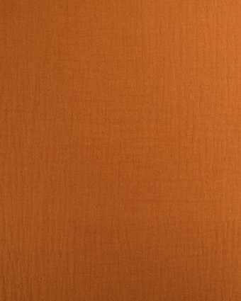 Tissu Gaze de Coton Caramel Thaïs - Mercerine