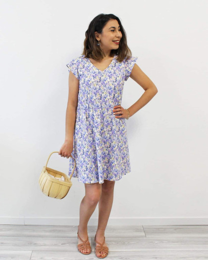 Patron robe en jersey Émilie - mercerine
