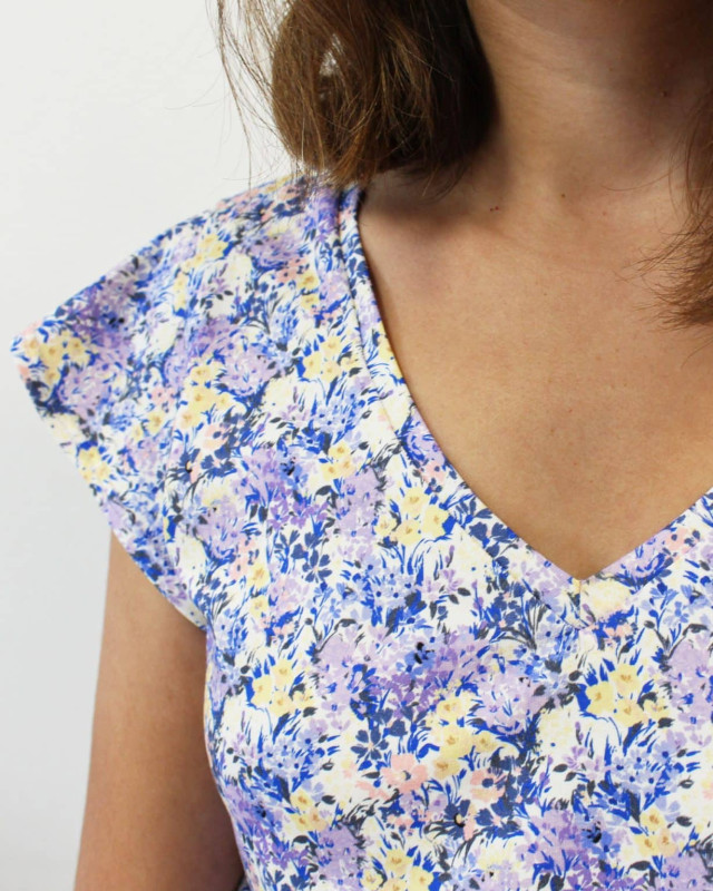 Patron robe jersey Émilie - Majam - Mercerine