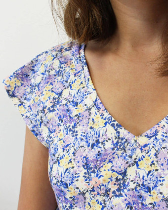 Patron robe jersey Émilie - Majam - Mercerine