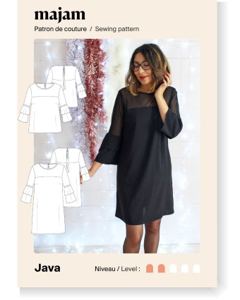 Patron robe et blouse Java - Majam - Mercerine
