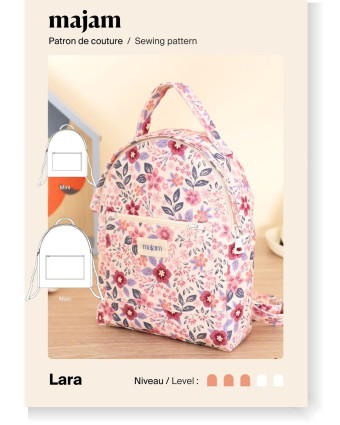 Patron sac à dos Lara – Majam - Mercerine