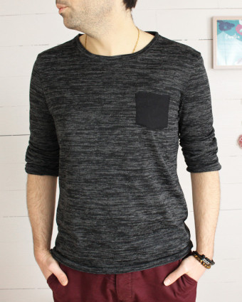 Patron t-shirt et pull homme Léo - Mercerine