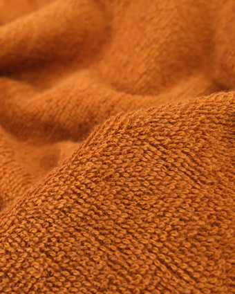 Tissu eponge bambou Terracotta Lou - Mercerine
