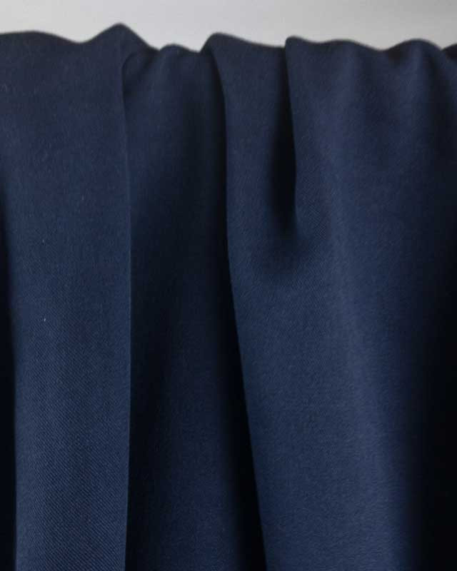 Viscose au mètre bleu marine - Mercerine