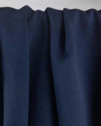 Viscose au mètre bleu marine - Mercerine
