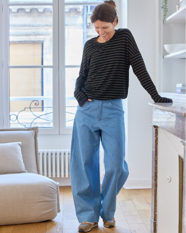 Patron pantalon Barrel - Atelier Scämmit - Mercerine