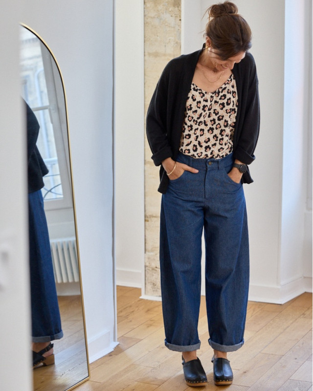 Patron pantalon Barrel - Atelier Scämmit - Mercerine