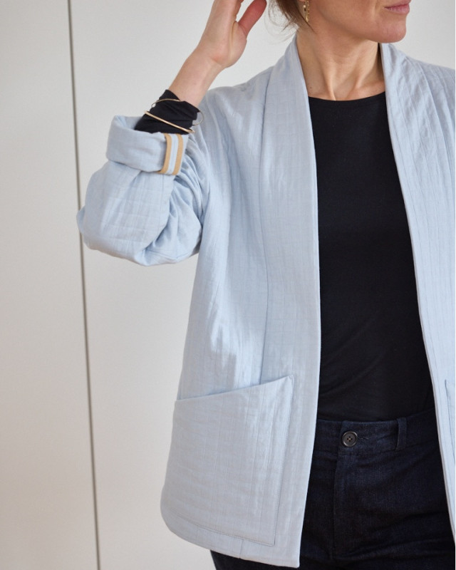 Patron veste-gilet Cosy - Atelier Scämmit - Mercerine