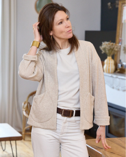 Patron veste-gilet Cosy – Atelier Scämmit - Mercerine